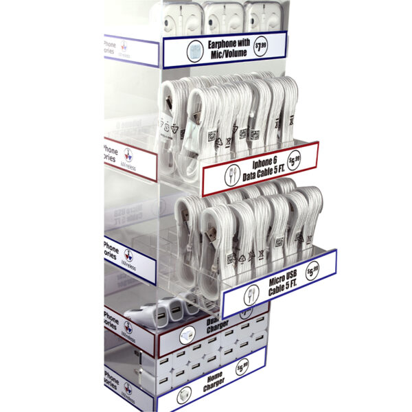 iWireless Multi-tier Acrylic Mobile Accessory Display Stand – PURA