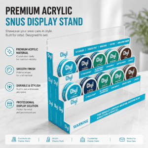 Chyl Nicotine Pouch Acrylic Display
