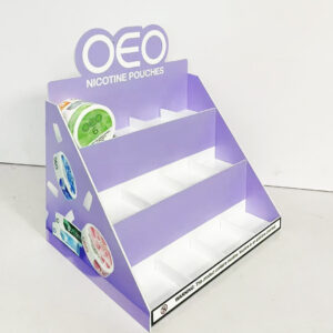 OEO Nicotine Pouch Acrylic Display