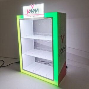 VNM Neon-Light Vape Acrylic Display Stand