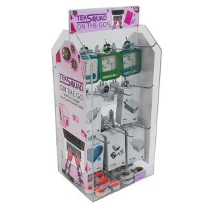 Acrylic Display Stand Cabinet for Mobile Accessory