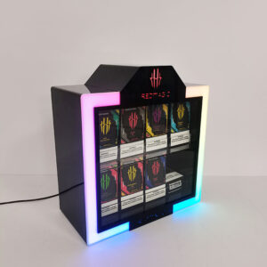 REDMAGIC LED Neon-Light Vape Acrylic Display Cabinet with Lock