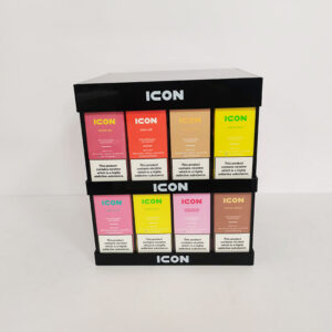 ICON Vape Acrylic Display Cabinet with Lock