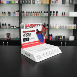 BUGATTI Vape Acrylic Display Stand