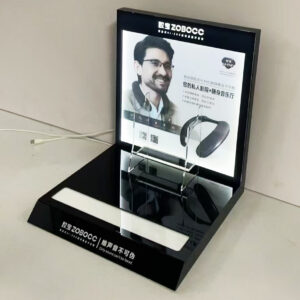 Neck Bluetooth Speaker LED Acrylic Display Stand