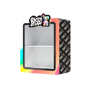 LED Neon-Light Vape Acrylic Display Cabinet with Lock