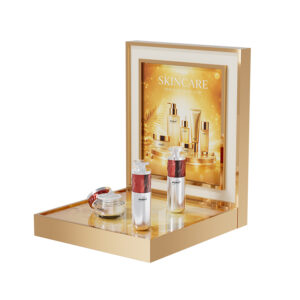 LED Acrylic SKINCARE Counter Display Stand