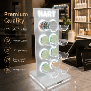 HART Snus Nicotine Caffine Energy Pouches Display Stand