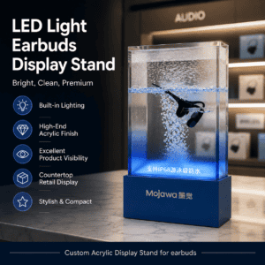 Waterproof Wireless Sports Earbuds Display Stand Showase