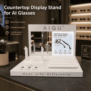 AI Glasses Display Rack Sunglasses Countertop Display Stand