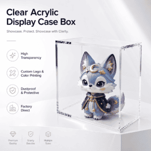 Strong Magnetic Clear Acrylic Elite Trainer Box Display Case